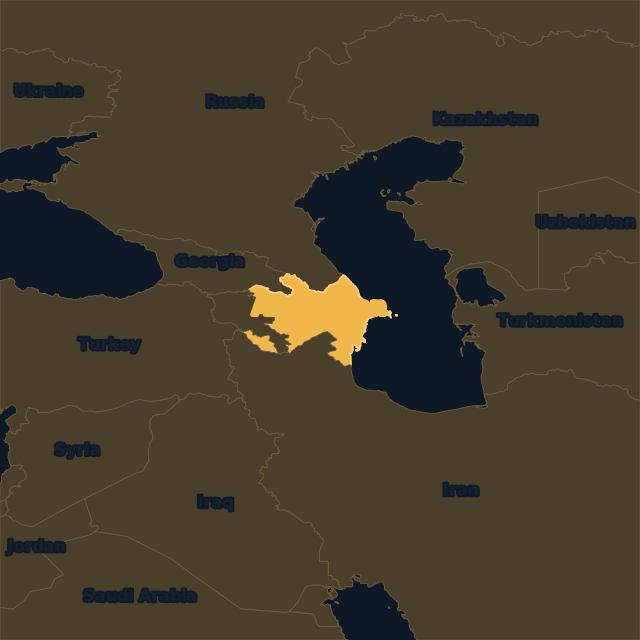 Azerbaijan location map