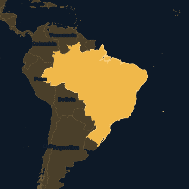 Brazil location map