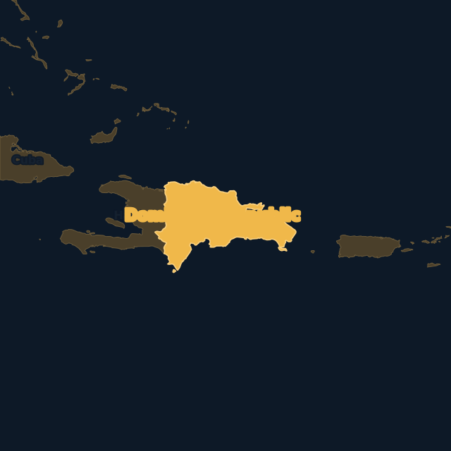 Dominican Republic location map