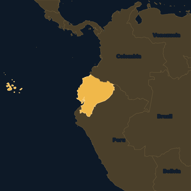 Ecuador location map