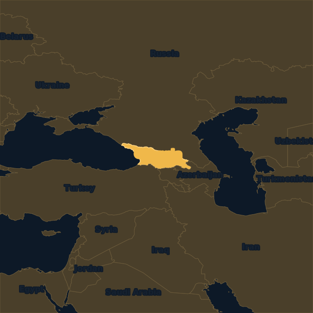 Georgia location map