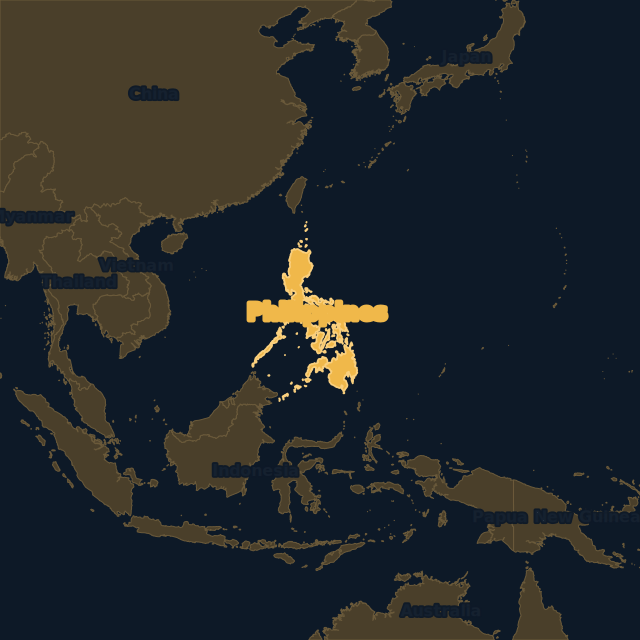 Philippines location map