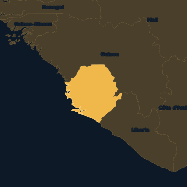 Sierra Leone location map
