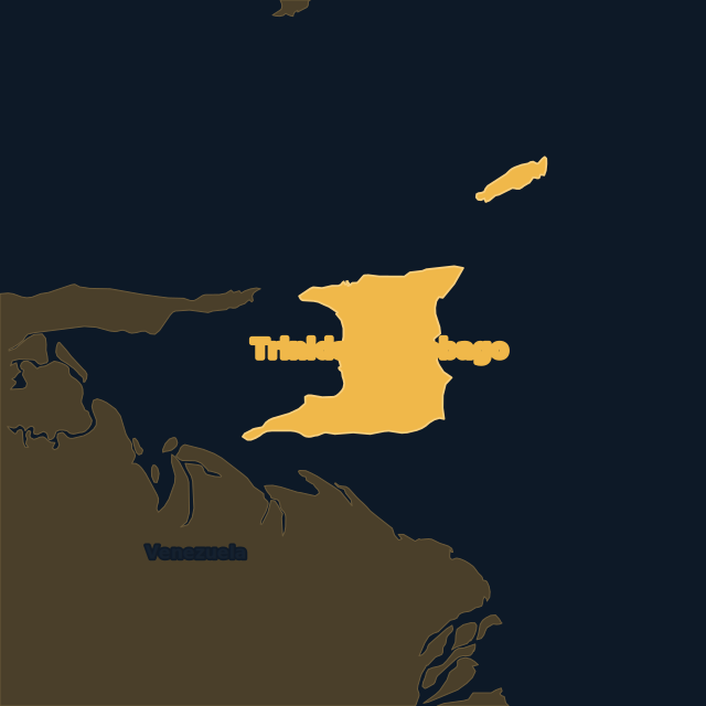 Trinidad & Tobago location map